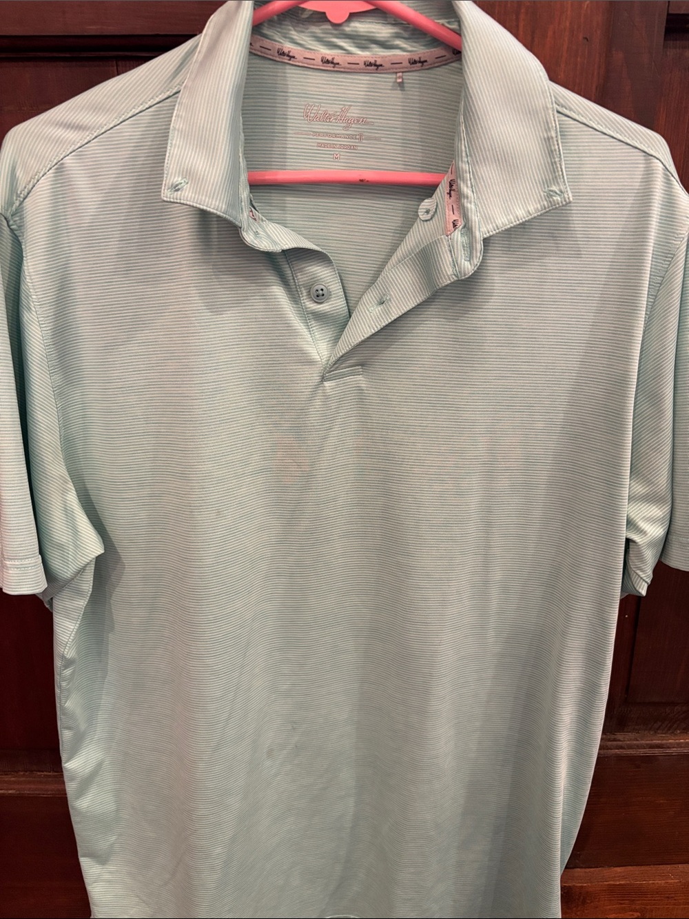 Walter Hagen Light Mint Green Polo Shirt